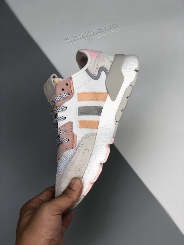 Adidas鞋 QIP-XHB-091807 阿迪達斯2019 Boost聯名夜行者 復古跑鞋 男女同款  hdx13321